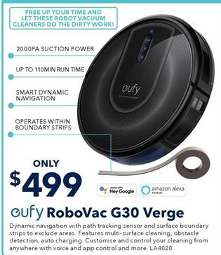 Robot vacuum offers at $499 in Jaycar Electronics