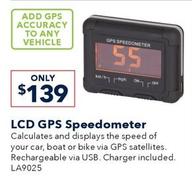 Lcd Gps Speedometer offers at $139 in Jaycar Electronics