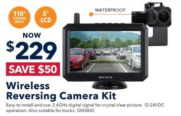Wireless Reversing Camera Kit offers at $229 in Jaycar Electronics