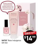 Natio - Rose Indulgence Gift Set offers at $14.99 in Chemist King