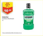 Mouthwash offers at $10.99 in Chemist Outlet