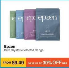 Epzen - Bath Crystals Selected Range offers at $9.49 in Chempro