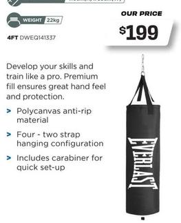Core 3ft & 4ft Heavy Bag offers at $199 in Sports Power