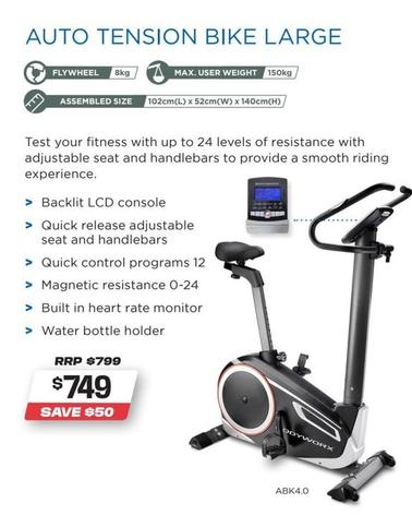 Exercise Bike offers at $749 in Sports Power