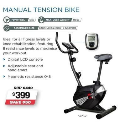 Exercise Bike offers at $399 in Sports Power