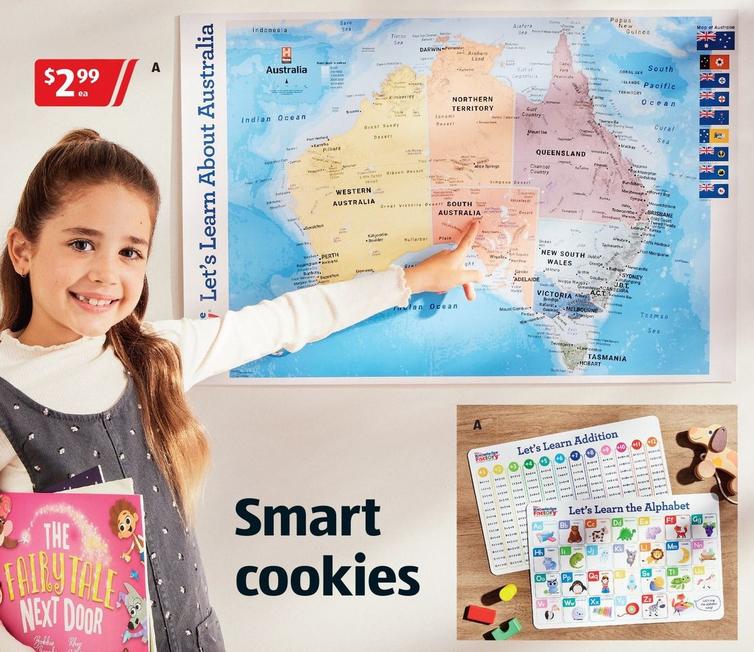 Wall Chart Or Desk Mat offers at $2.99 in ALDI