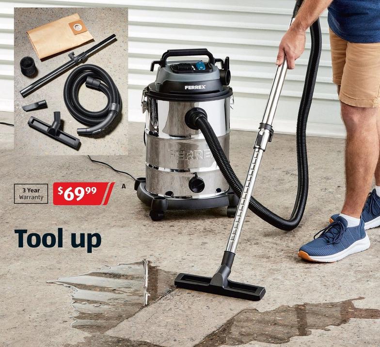 1200w Wet And Dry Vacuum offers at $69.99 in ALDI