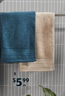 Hand Towel offers at $5.99 in ALDI