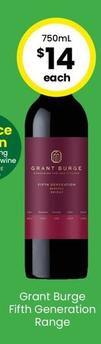 Grant Burge - Fifth Generation Range offers at $14 in The Bottle-O