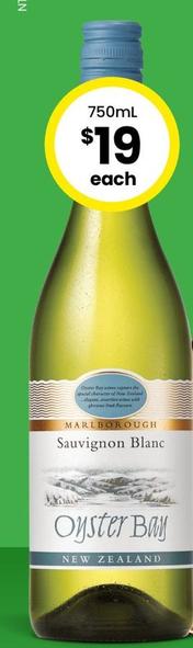 Oyster Bay - Range (Excl Sparkling & Pinot Noir) offers at $19 in The Bottle-O