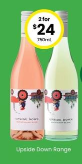 Upside Down - Range offers at $24 in The Bottle-O