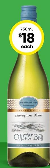 Oyster Bay - Range (Excl Sparkling & Pinot Noir) offers at $18 in The Bottle-O