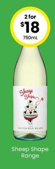 Sheep Shape - Range offers at $18 in The Bottle-O