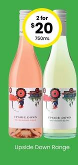 Upside Down - Range offers at $20 in The Bottle-O