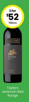 Taylors - Jaraman Red Range offers at $54 in The Bottle-O