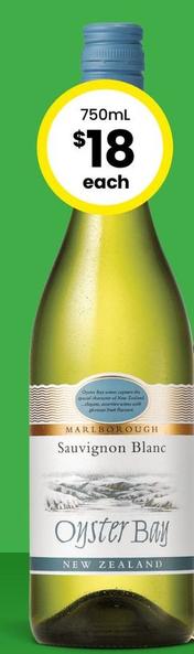 Oyster Bay - Range (excl Sparkling & Pinot Noir) offers at $18 in The Bottle-O