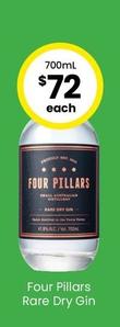 Four Pillars - Rare Dry Gin offers at $72 in The Bottle-O