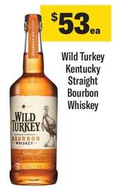 Wild Turkey - Kentucky Straight Bourbon Whiskey offers at $53 in Coles
