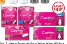 Carefree - Pantry Liners Liners 30 Pack Or Flexia Tampons 16 Pack offers at $2 in Good Price Pharmacy