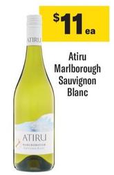 Atiru - Marlborough Sauvignon Blanc offers at $11 in Coles