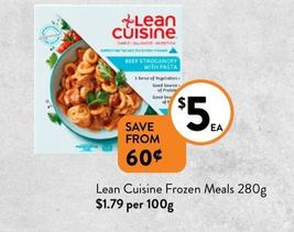 Lean Cuisine - Frozen Meals 280g offers at $5 in Foodworks