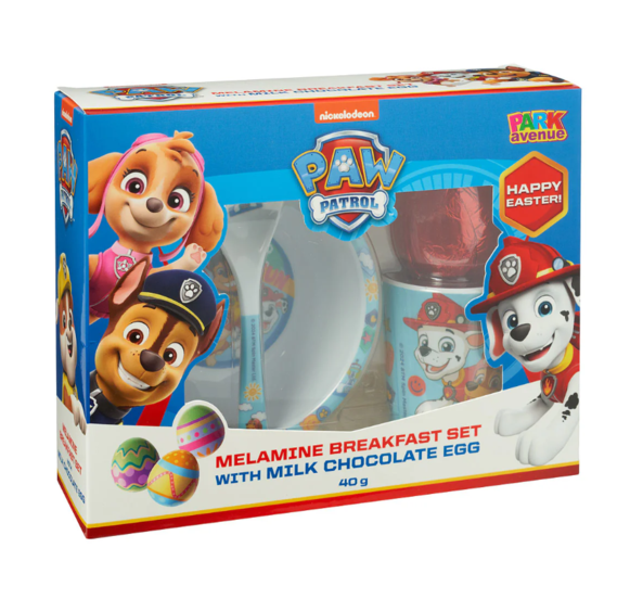 Paw Patrol Breakfast Set 40g offers at $3 in The Reject Shop