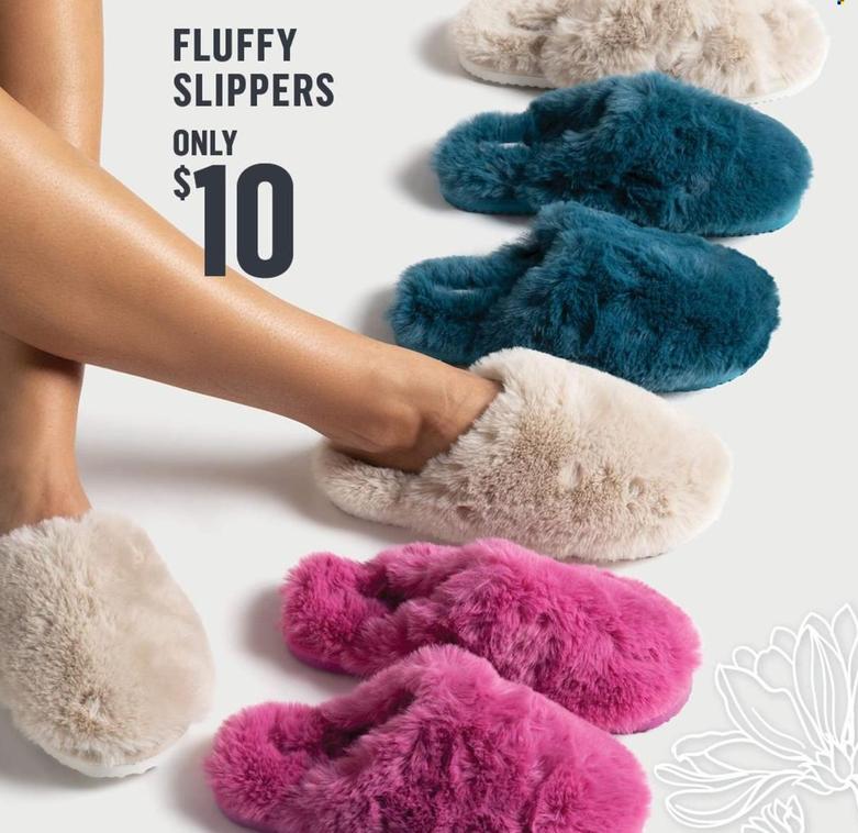 Slippers offers at $10 in Best & Less
