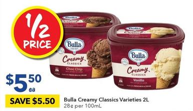 Ice Cream offers at $5.5 in Ritchies