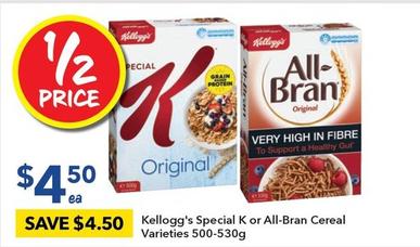 Cereals offers at $4.5 in Ritchies
