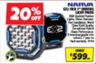 Narva - EX2 RGB 7” Driving Light Pairs offers at $599 in Autobarn