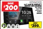 Kenwood - 6.8” 180w Av Carplay™ Android Auto Receiver offers at $399 in Autobarn