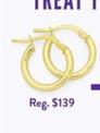 Earrings offers at $139 in Goldmark