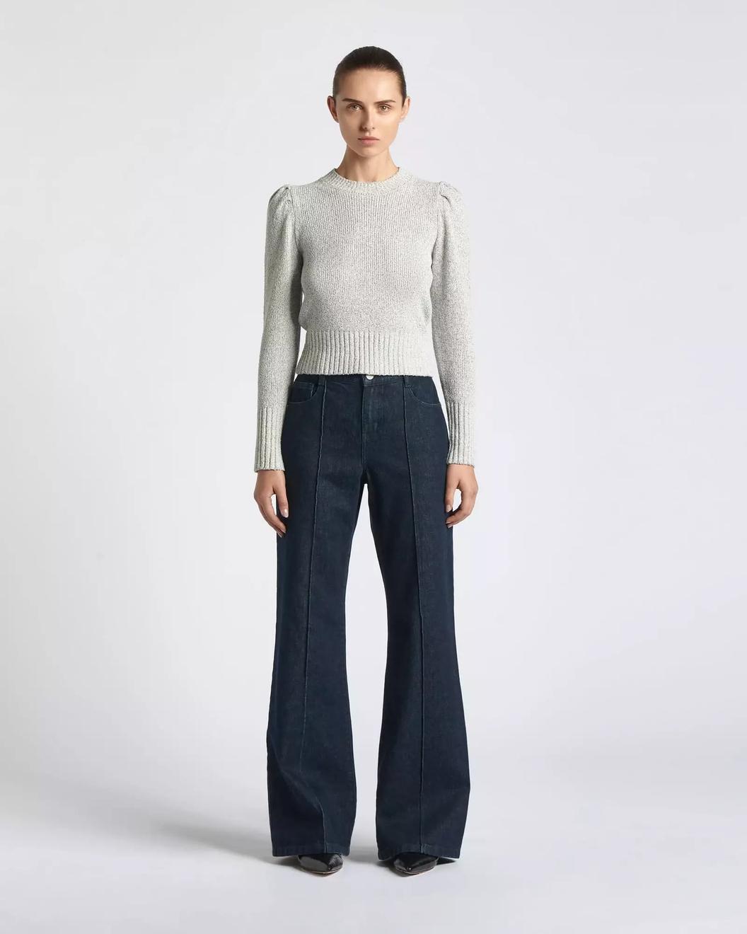 Boucle Puff Sleeve Knit offers at $200 in Cue