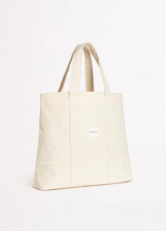 Terry Beach Tote - Sand offers at $89.95 in Seafolly