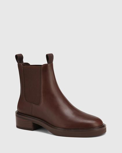 Gina Hickory Leather Ankle Boot offers at $289 in Wittner