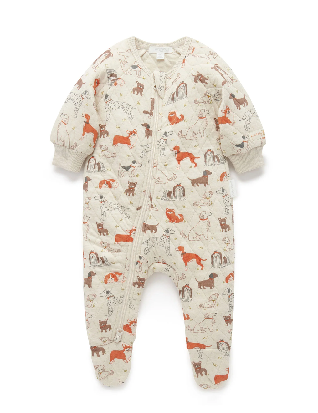 Doggy Quilted Growsuit offers at $49.95 in Purebaby