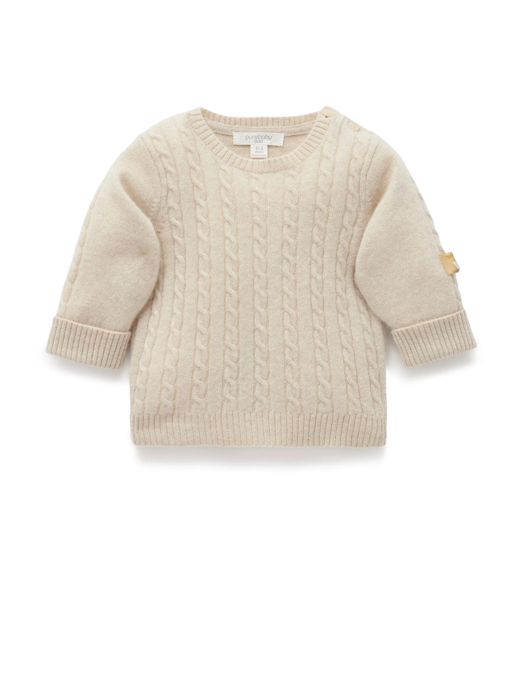 Cashmere Jumper offers at $109.95 in Purebaby