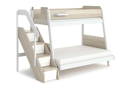 Boori Natty Maxi Bunk Bed with Storage Staircase offers in Baby Direct