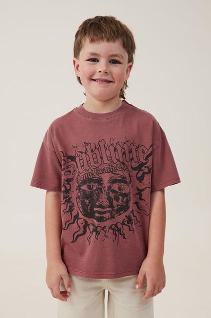 License Drop Shoulder Short Sleeve Tee offers at $12.5 in Cotton On Kids