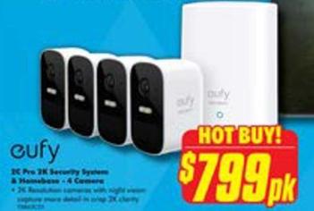 Home security offers at $799 in The Good Guys
