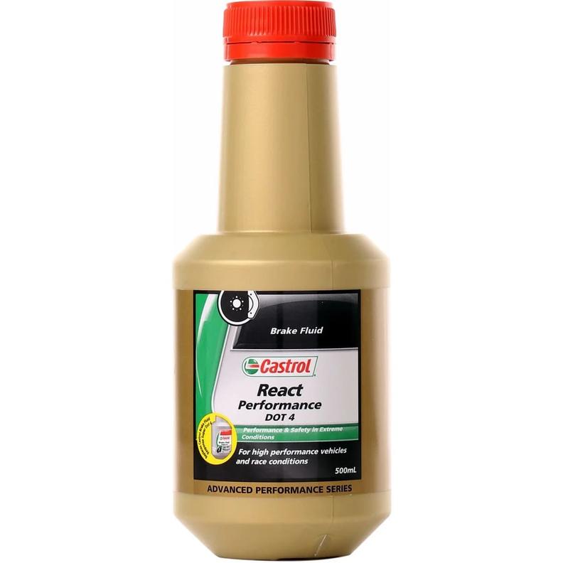 Castrol DOT 4 Brake Fluid React Performance 500mL - 3377737 offers at $18 in Repco