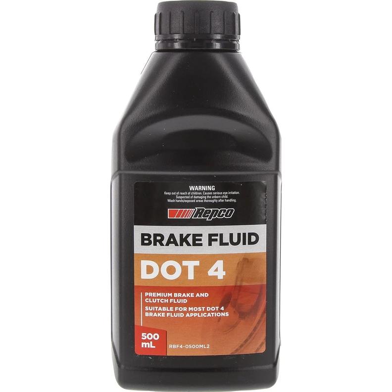 Repco DOT 4 Brake Fluid 500ML - RBF4-0500ML2 offers at $12 in Repco
