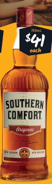 Southern Comfort - Whisky offers at $41 in Cellarbrations