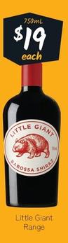 Little Giant - Range offers at $19 in Cellarbrations