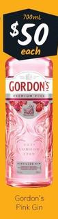 Gordon's - Pink Gin offers at $50 in Cellarbrations