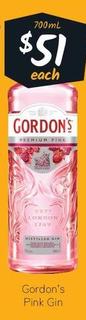 Gordon's - Pink Gin offers at $51 in Cellarbrations