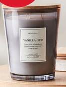 NEW XL Vanilla Oud Soy Wax Blend Scented Candle offers at $15 in Kmart