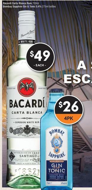 Rum offers at $49 in Super Cellars