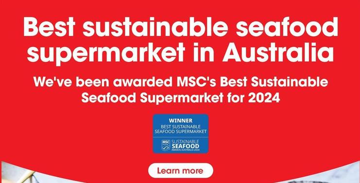 Seafood offers in Coles