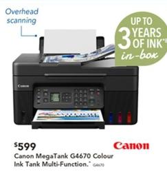 Printers offers at $599 in Harvey Norman